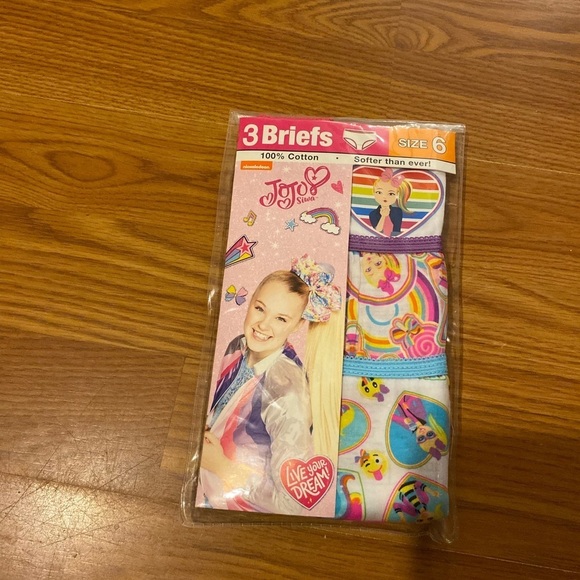 JoJo Briefs 3 pair size 6 (HG) - Picture 6 of 10